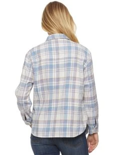 FLORENCE FLANNEL SHIRT JACKET -Style Vibe Shop FA22OW1031W 012