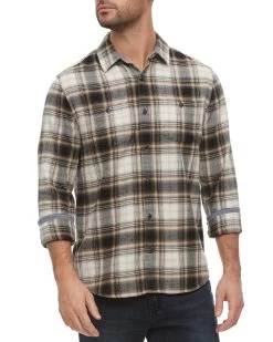 ESPARTO HERRINGBONE FLANNEL SHIRT
