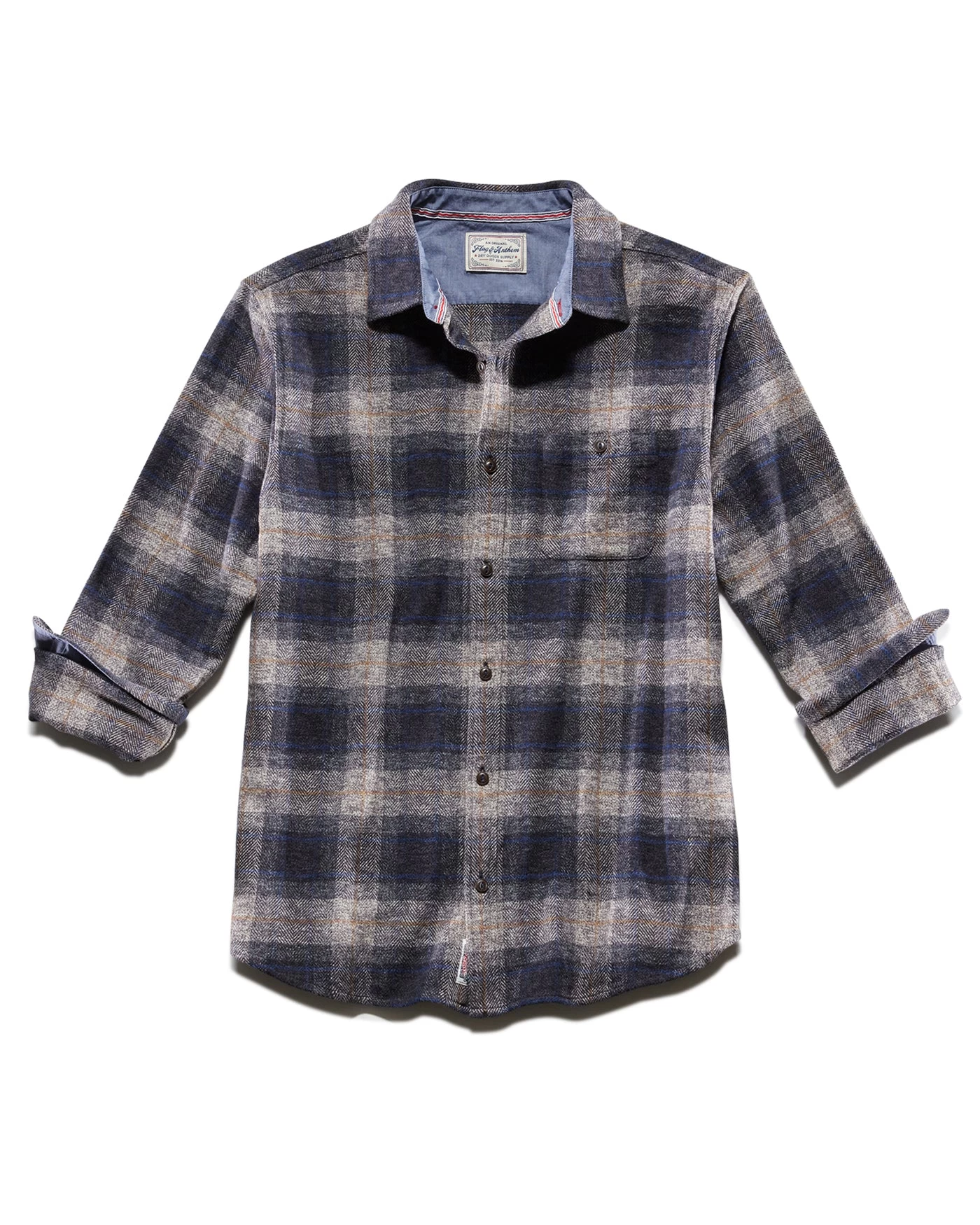 LINDEN HERRINGBONE FLANNEL SHIRT 5 LINDEN HERRINGBONE FLANNEL SHIRT - Image 3
