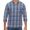 WOODWAY VINTAGE WASHED SHIRT 1 WOODWAY VINTAGE WASHED SHIRT -Style Vibe Shop FA22WS834 NVOGBL 011