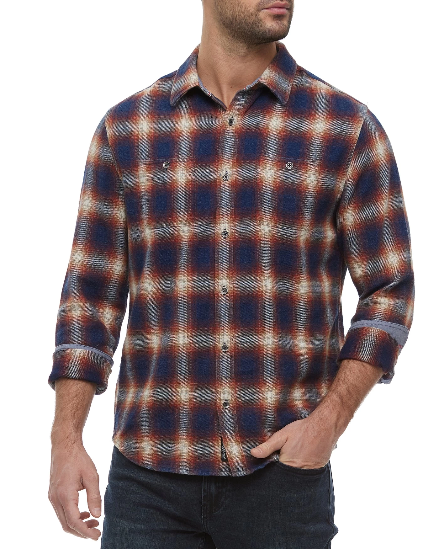 ALLENDALE VINTAGE WASHED FLANNEL SHIRT 4 ALLENDALE VINTAGE WASHED FLANNEL SHIRT - Image 2