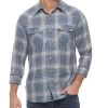 HARKER VINTAGE SOFT SHIRT 1 HARKER VINTAGE SOFT SHIRT -Style Vibe Shop FA22WS877 NAVY SLATE 015 1