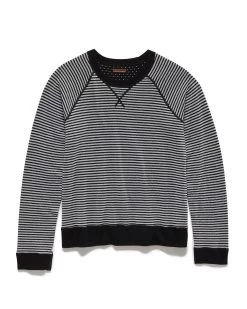 VICTORIA REVERSIBLE PULLOVER 12 VICTORIA REVERSIBLE PULLOVER -Style Vibe Shop FA23KT7081W BLACK WHITE 080