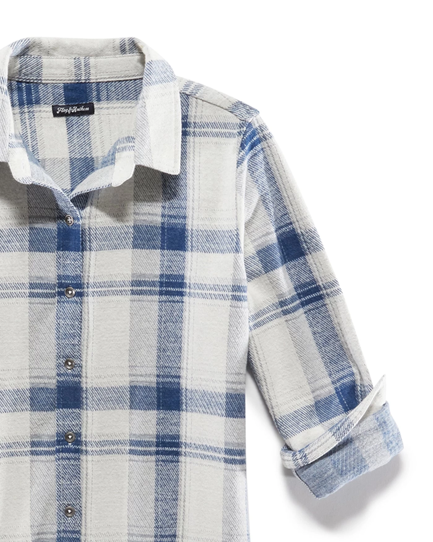 HERO PLAID KNIT FLANNEL SHIRT 6 HERO PLAID KNIT FLANNEL SHIRT - Image 4