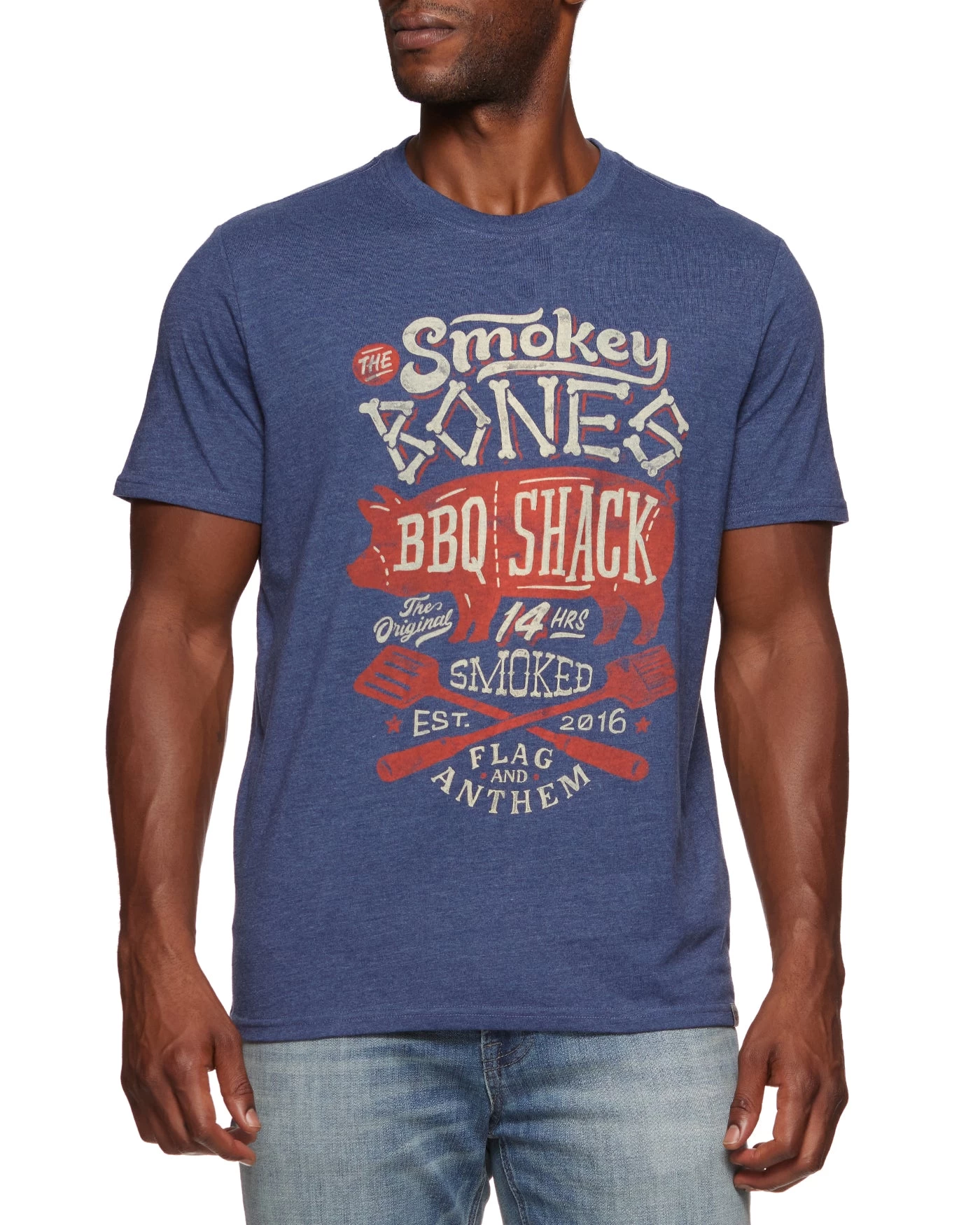 SMOKEY BONES BBQ SHACK TEE 3 SMOKEY BONES BBQ SHACK TEE
