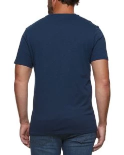 PARADISE PALMS SLUB TEE -Style Vibe Shop FA23SS1242 NAVY 011