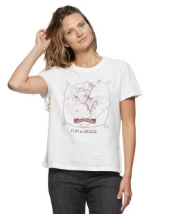 COWGIRL CROPPED GRAPHIC TEE -Style Vibe Shop FA23SS7097W COWGIRL RELAXED SS TEE WOMENS GRAPHIC TEES 026