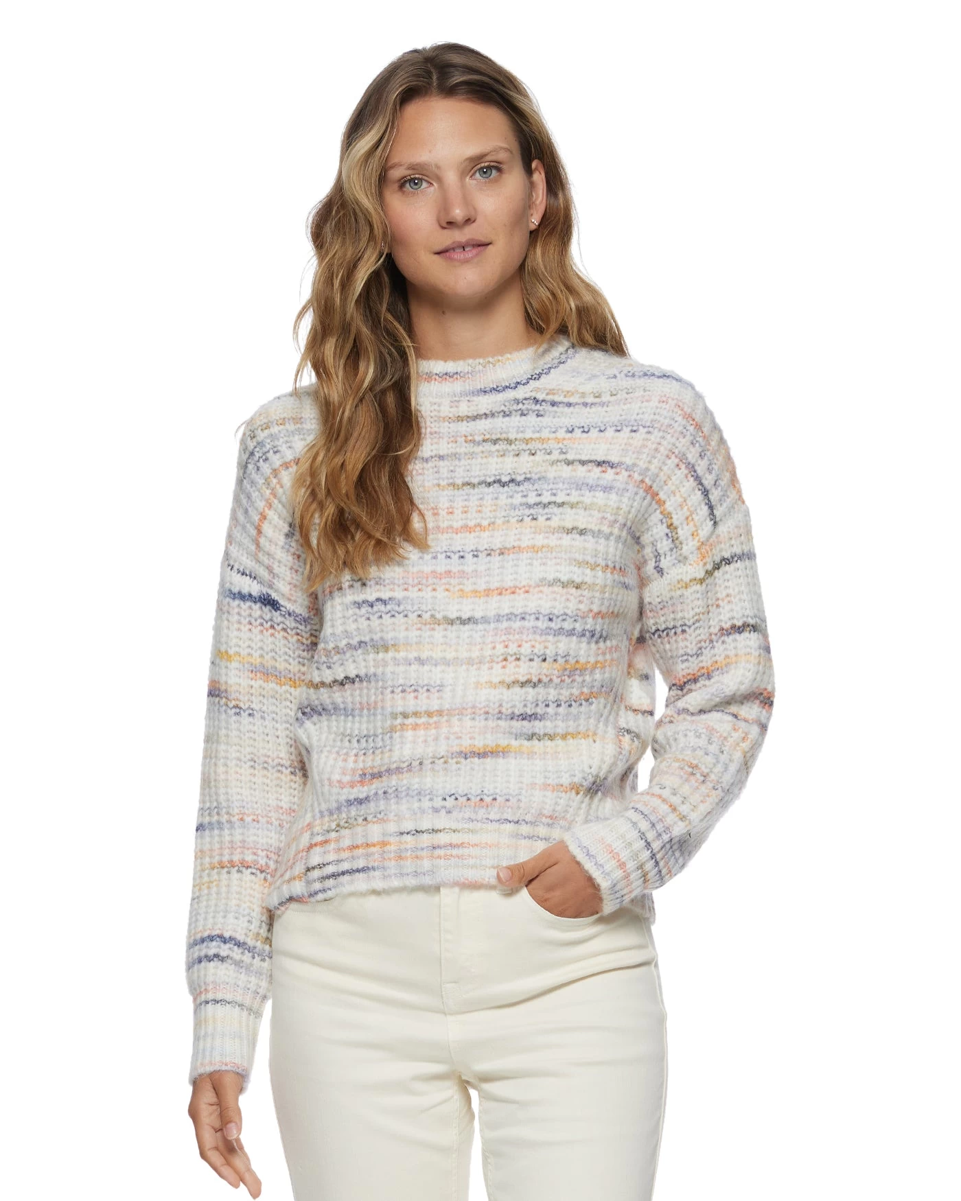GRACEMONT MULTI-COLOR CHUNKY KNIT SWEATER 6 GRACEMONT MULTI-COLOR CHUNKY KNIT SWEATER - Image 4