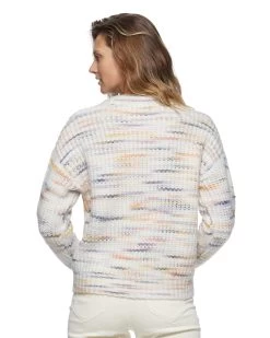 GRACEMONT MULTI-COLOR CHUNKY KNIT SWEATER 14 GRACEMONT MULTI-COLOR CHUNKY KNIT SWEATER -Style Vibe Shop FA23SW8033W GRACEMONT CHUNKY KNIT MULTI COLORED SWEATER WOMENS SWEATER 023