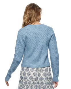 LOTTIE CROPPED CARDIGAN -Style Vibe Shop FA23SW8035W LOTTIE BUTTON UP CROPPED CARDIGAN WOMENS SWEATER 046