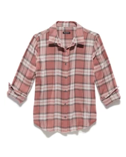 HARPER SHIRT -Style Vibe Shop FA23WS1233W MAOVE WHITE 114 1