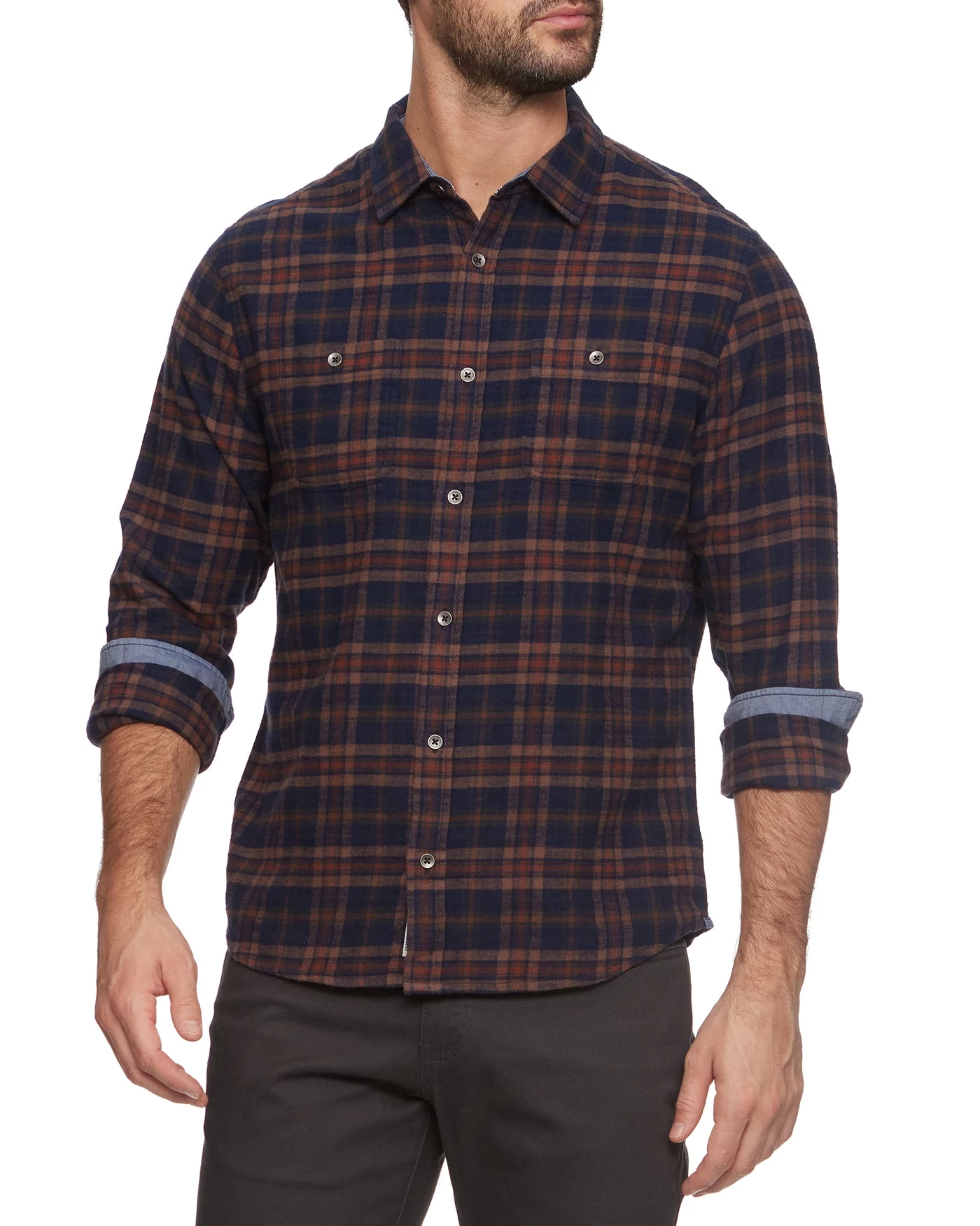 OLIVER STRETCH FLANNEL SHIRT 3 OLIVER STRETCH FLANNEL SHIRT
