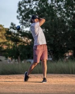 WILTON PRINTED PERFORMANCE POLO (FINAL SALE) -Style Vibe Shop F A BlaireWheeler Jan23 Selects 131