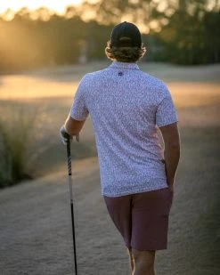 WILTON PRINTED PERFORMANCE POLO (FINAL SALE) -Style Vibe Shop F A BlaireWheeler Jan23 Selects 141