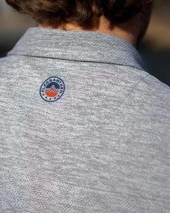 LOUISVILLE BLOCKED SS PERFORMANCE POLO (FINAL SALE) -Style Vibe Shop F A BlaireWheeler Jan23 Selects 61