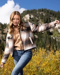 PRINEVILLE SHERPA-LINED BOMBER JACKET