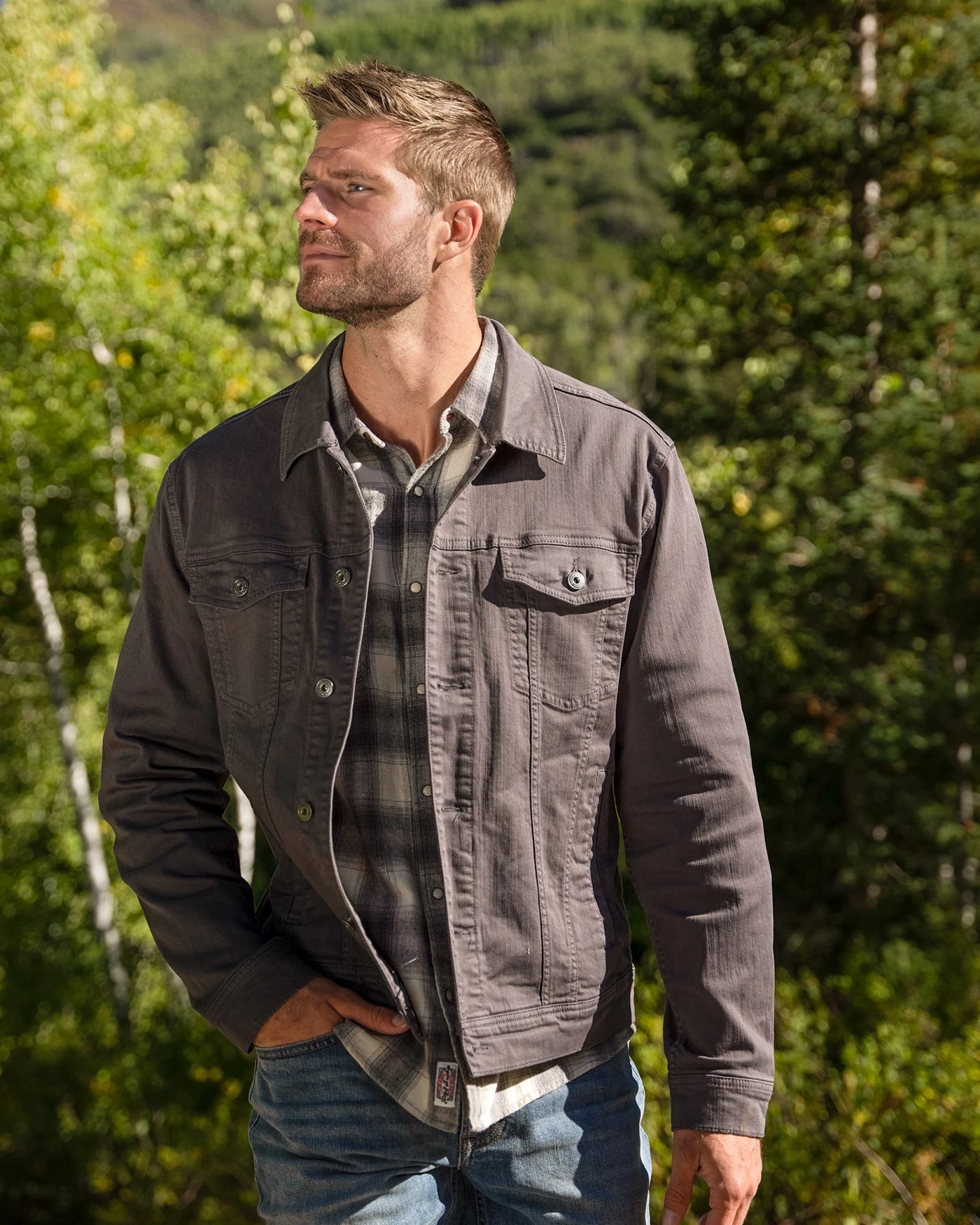 BRUNSWICK OVERDYE JEAN JACKET 4 BRUNSWICK OVERDYE JEAN JACKET - Image 2