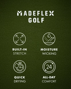 MADEFLEX ANY-WEAR HYBRID RIPSTOP SHORT - 10" INSEAM (FINAL SALE) -Style Vibe Shop GOLF ALT IMAGE 2 d22de56d 06d9 4d7e a468 67b1cf680f89