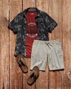 PINECREST PALM PRINT SHIRT (FINAL SALE) 15 PINECREST PALM PRINT SHIRT (FINAL SALE) -Style Vibe Shop GRILLMASTER OUTFIT 007