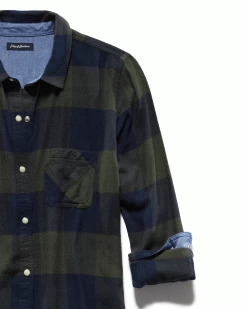 EDINA BUFFALO PLAID SHIRT -Style Vibe Shop HO19WS109W GRENVY EDINA2 LS CLASSIC WOMENS SHIRT 0006 52b9c478 cfd2 421b 84be f94d14174670