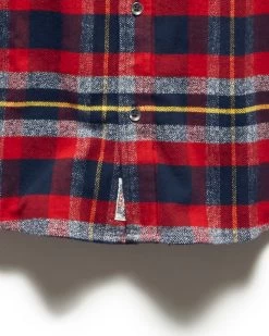 AMES FLANNEL SHIRT -Style Vibe Shop HO20WS272 AMdES FLANNEL SHIRT RED BLACK YELLOW 108