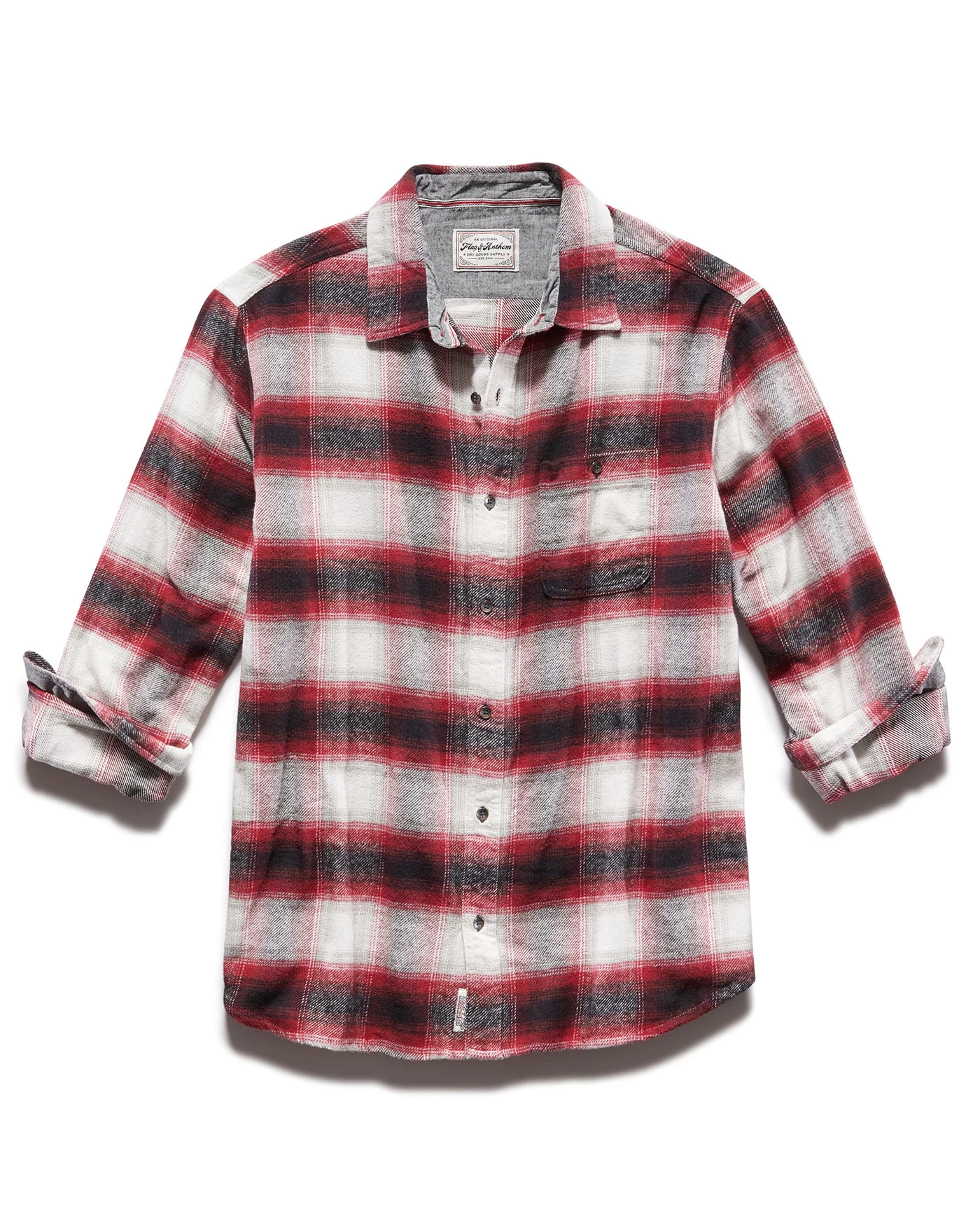 RIVERDALE OMBRE FLANNEL SHIRT 4 RIVERDALE OMBRE FLANNEL SHIRT - Image 2