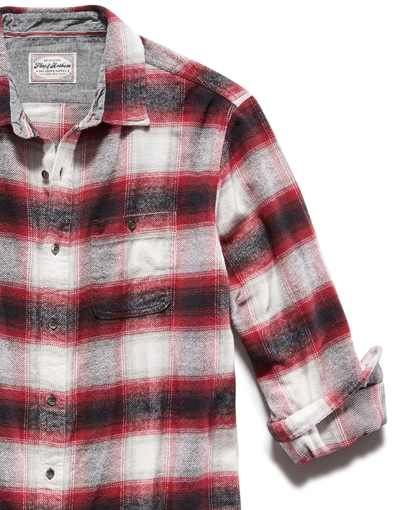 RIVERDALE OMBRE FLANNEL SHIRT 5 RIVERDALE OMBRE FLANNEL SHIRT - Image 3