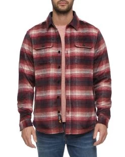KALIDA FLEECE-LINED SHIRT JACKET