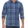 WINSLOW CORDUROY SHIRT -Style Vibe Shop HO22WS1000 NAVY WHITE 016