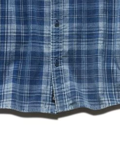 WINSLOW CORDUROY SHIRT 13 WINSLOW CORDUROY SHIRT -Style Vibe Shop HO22WS1000 WINSLOWf LS DOUBLE POCKET CORDUROY SHIRT LIGHT BLUE NAVY 003