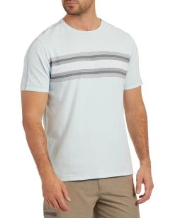 MADEFLEX STRIPED SHIELD CREWNECK TEE (FINAL SALE)