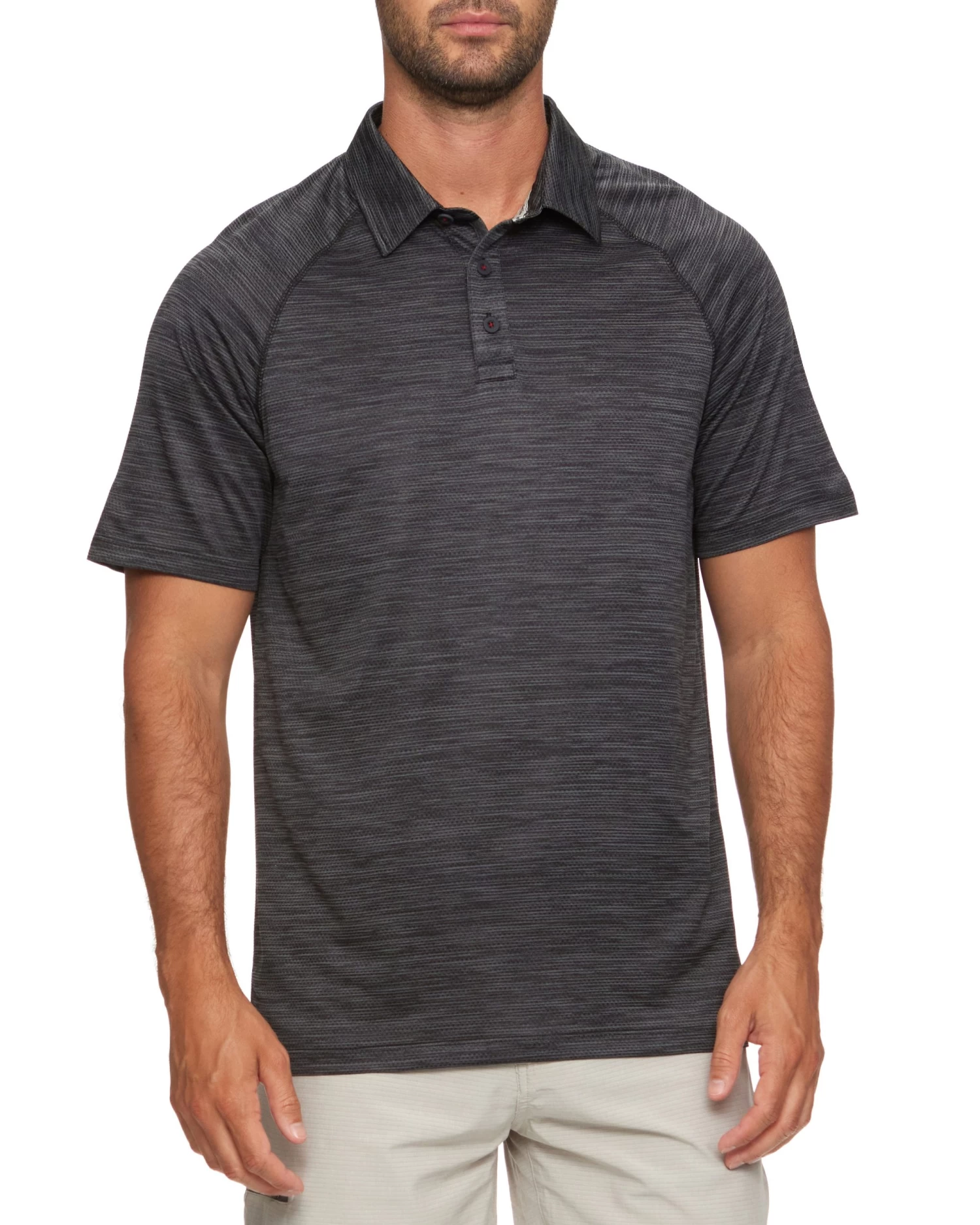 SPRINGFIELD TEXTURED PERFORMANCE POLO 3 SPRINGFIELD TEXTURED PERFORMANCE POLO