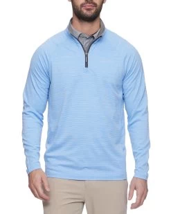 FRESNO TEXTURED 1/4-ZIP PERFORMANCE PULLOVER