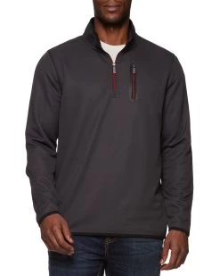 HELM FLEECE 1/4-ZIP MOCK NECK PULLOVER