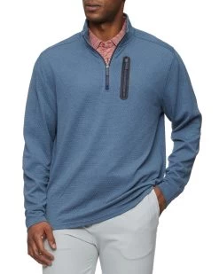 TORRANCE 1/4-ZIP MOCK NECK PULLOVER -Style Vibe Shop M COREKT1575 TORRANCE PERFORMANCE QUARTER ZIP MOCKNECK 1330