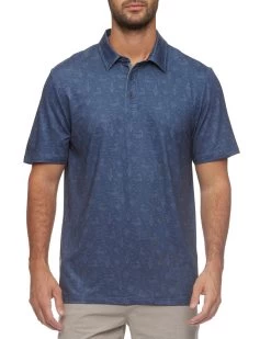 MESCALERO DESERT PRINT PERFORMANCE POLO
