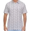 AFTON CACTUS PRINT PERFORMANCE POLO (FINAL SALE)