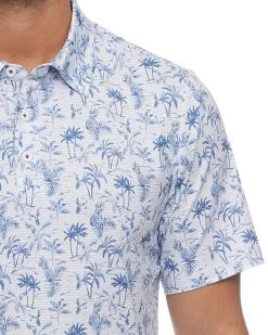 WILMETTE STRIPED TROPICAL PRINT PERFORMANCE POLO 12 WILMETTE STRIPED TROPICAL PRINT PERFORMANCE POLO -Style Vibe Shop M COREKT1680 WILMETTE STRIPED TROPICAL PRINT PERFORMANCE POLO WHITE COMBO 028 c5a7ee5e b99f 48ca 8bde ec4ecab73f6e