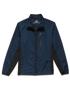 MADEFLEX ANY-WEAR PERFORMANCE JACKET -Style Vibe Shop M COREOW809 AUGUSTA PERFORMANCE STRETCH JACKET NAVY BLACK 004 2