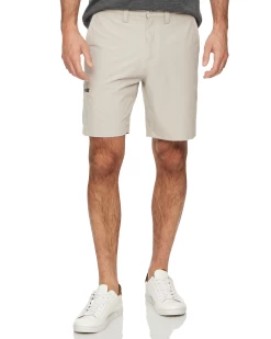 MADEFLEX ANY-WEAR HYBRID SHORT - 8" INSEAM (FINAL SALE) -Style Vibe Shop M CORESH140 ANY WEAR HYBRID 8 SHORT SILVER BIRCH 003