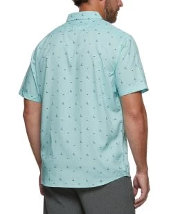 MADEFLEX BOAT & SHARK PRINT UPF PERFORMANCE SHIRT (FINAL SALE) 10 MADEFLEX BOAT & SHARK PRINT UPF PERFORMANCE SHIRT (FINAL SALE) -Style Vibe Shop M COREWS1314V MINT 010