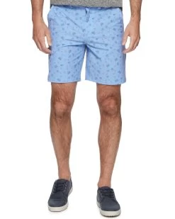 MADEFLEX ANY-WEAR HYBRID FLAMINGO PRINT SHORT - 8" INSEAM (FINAL SALE)