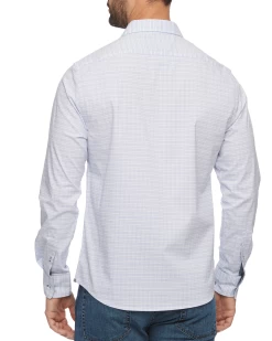 MADEFLEX MINI CHECK ICON SHIRT -Style Vibe Shop M SP21WS029 WHITE 020