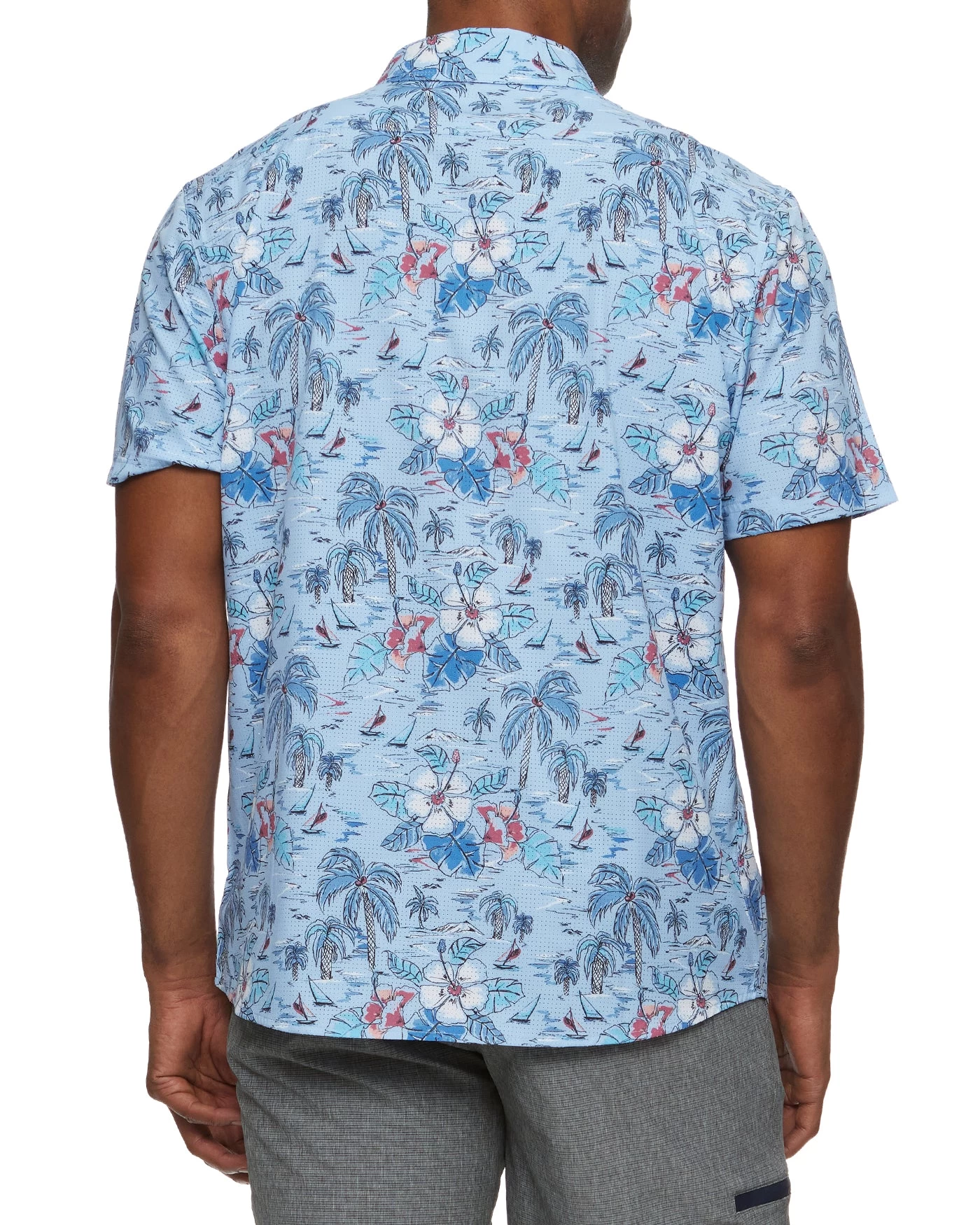 MADEFLEX TROPICAL PRINT UPF PERFORMANCE SHIRT (FINAL SALE) 5 MADEFLEX TROPICAL PRINT UPF PERFORMANCE SHIRT (FINAL SALE) - Image 3