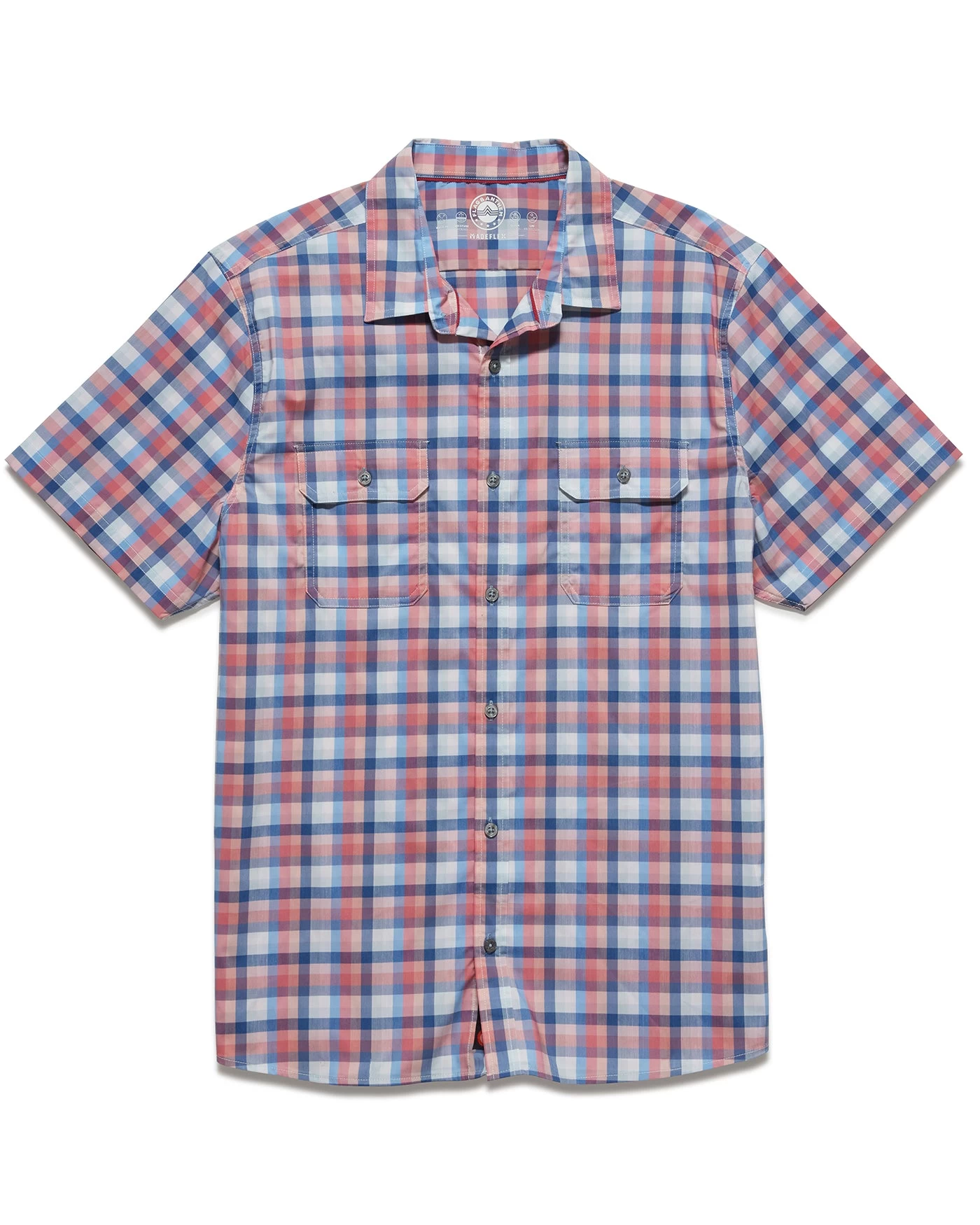 MADEFLEX PLAID UPF PERFORMANCE SHIRT (FINAL SALE) 4 MADEFLEX PLAID UPF PERFORMANCE SHIRT (FINAL SALE) - Image 2