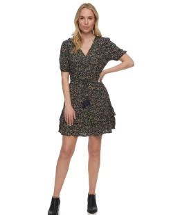 BRISTOL FLORAL PEASANT DRESS 7 BRISTOL FLORAL PEASANT DRESS -Style Vibe Shop NO TAG DRESS 015
