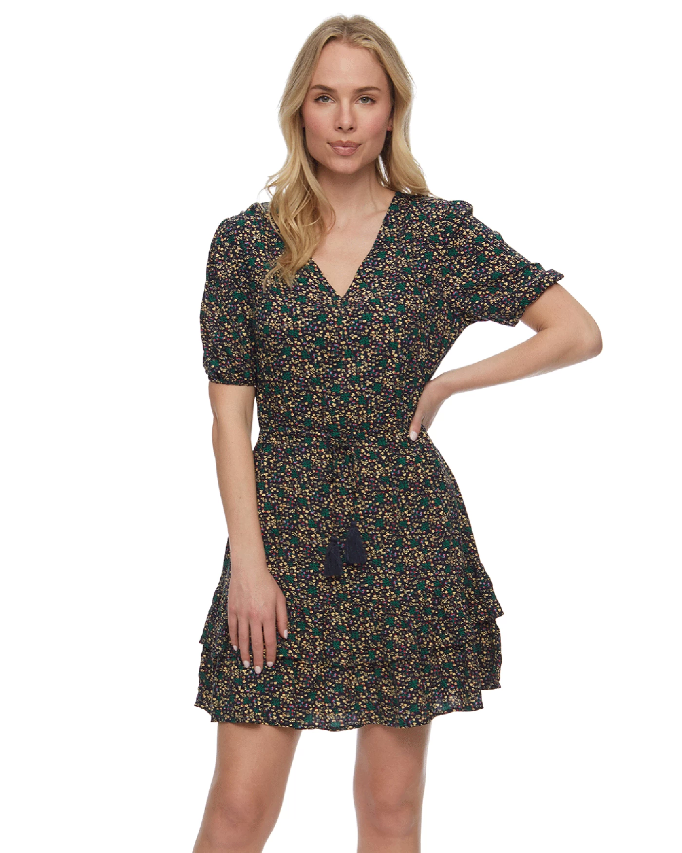 BRISTOL FLORAL PEASANT DRESS 3 BRISTOL FLORAL PEASANT DRESS