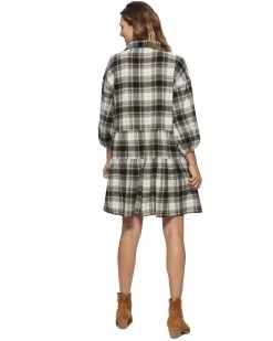 YORK TIERED SHIRTDRESS -Style Vibe Shop NOTAG 031