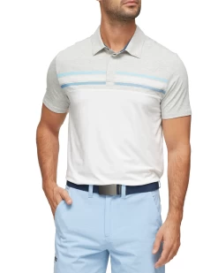 SHIELD BLOCKED PERFORMANCE POLO (FINAL SALE) -Style Vibe Shop OUTFIT 01 009