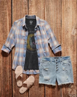 WILD LIFE BURNOUT TEE (FINAL SALE) 7 WILD LIFE BURNOUT TEE (FINAL SALE) -Style Vibe Shop OUTFIT 1 006